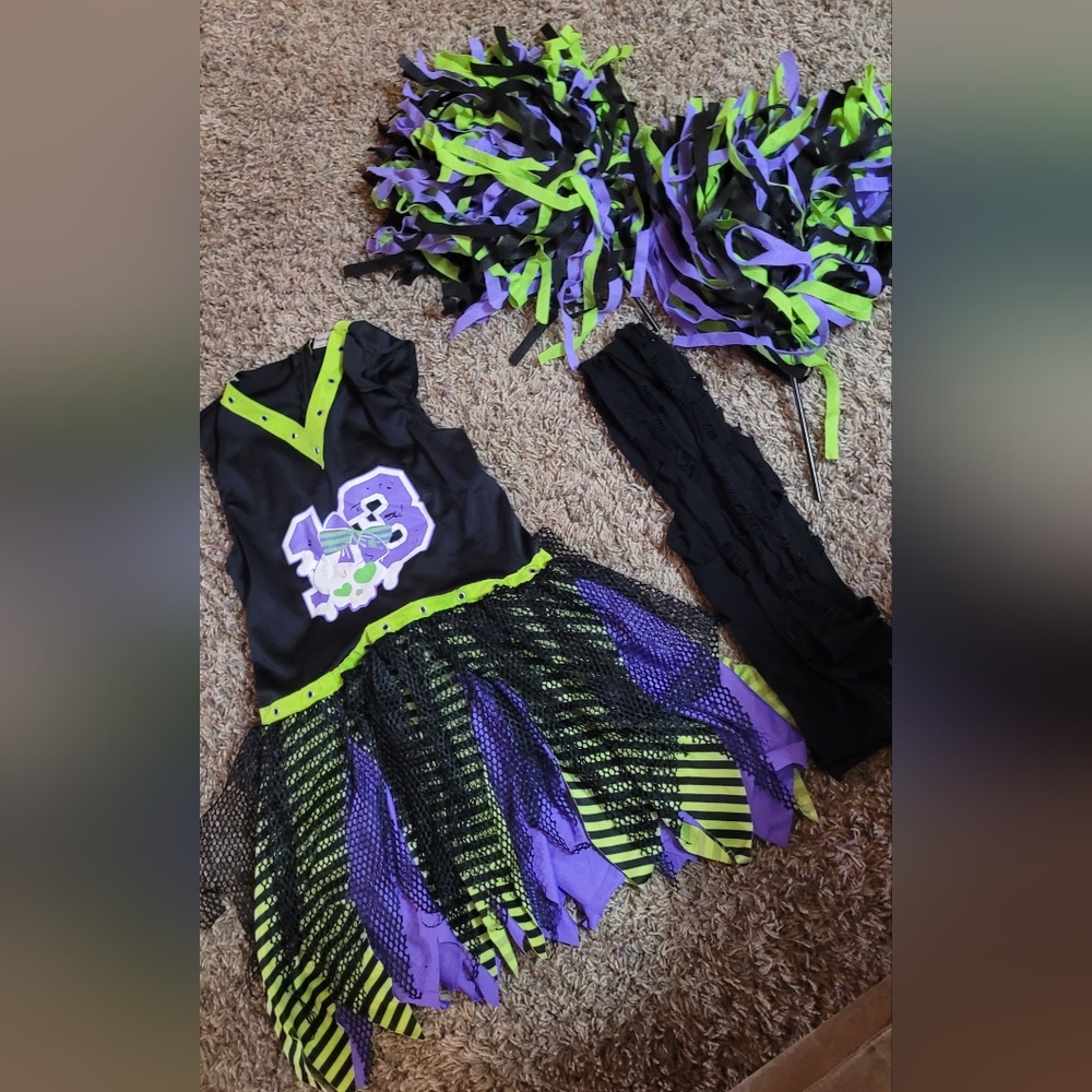 Zombie Cheerleader Halloween Costume